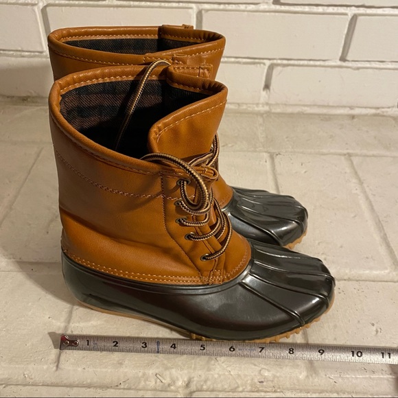 Womens Sporto Arianna The Original Duck Boot Tan Faux Fur Brown Shoes Size 6M - Picture 11 of 11